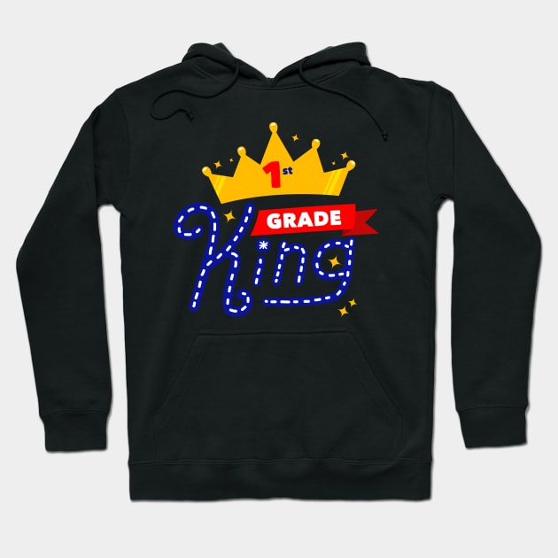 Kids Fashin Grade King Hoodie by Creative Has